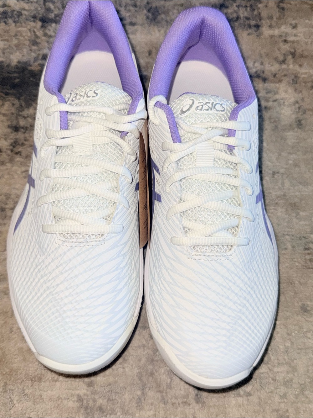 New ASICS GEL-GAME 9 Women’s Tennis Shoes White/Amethyst Size 9 women’s - Picture 4 of 9